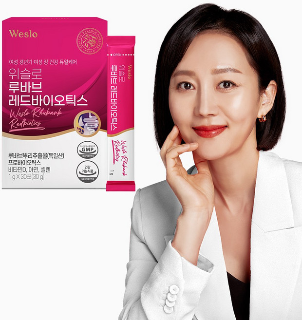 콜마생활건강 위슬로 갱년기 유산균 루바브 레드바이오틱스, 1개, 30회분