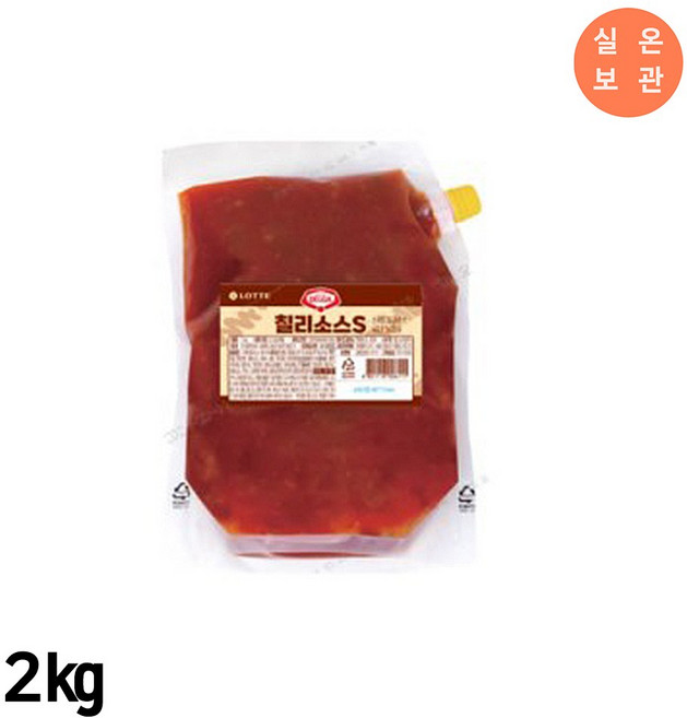 롯데 델가 칠리소스 S 2kg / 실온 대용량, 1개