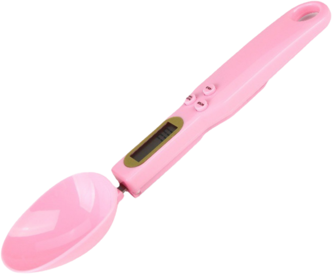 XIHAMA 디지털 계량 스푼 저울 주방 전자저울, 핑크