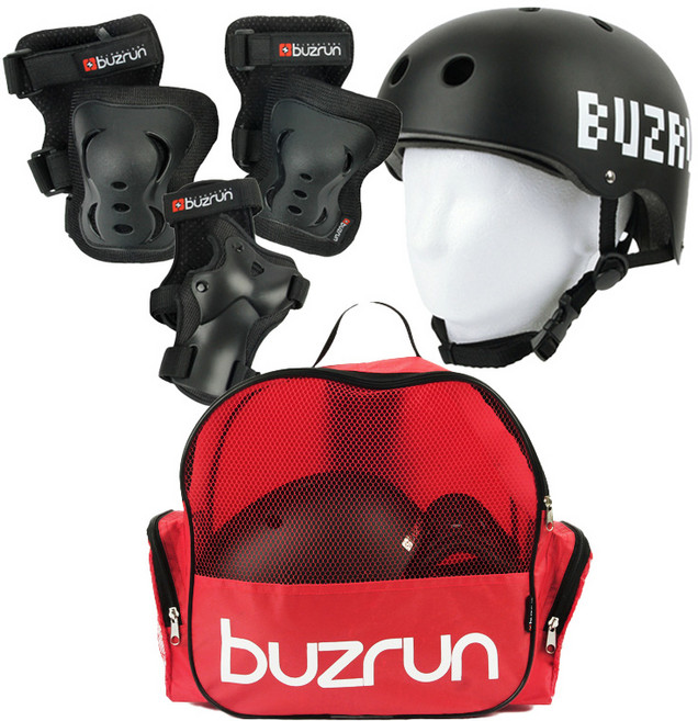 어린이 아동 보호 장구 인라인 자전거 보호대 헬멧 장비 5종 세트(헬멧+팔꿈치+무릎+손목+백팩), 1개, 단일 혼합 색상