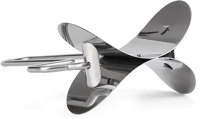 스테인리스 스틸 대형 만두피 & 반죽 원형 커터 롤러 - 파이 피자 & 페이스트리 제조용 헤비듀티 주방 도구, 02 trumpet