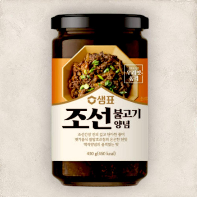 샘표 조선불고기 양념, 430g, 1개