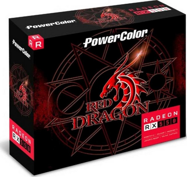 파워컬러 AMD 라데온 550 2GB GDDR5 그래픽 카드
