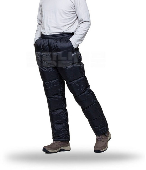 루베르 거위털 우모바지 한파대비 방한 일반형 구스다운 패딩 팬츠 NDM