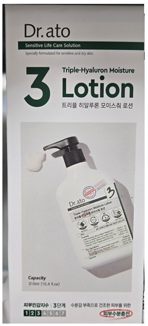 닥터아토 트리플 히알루론 모이스춰 로션, 267ml, 3개