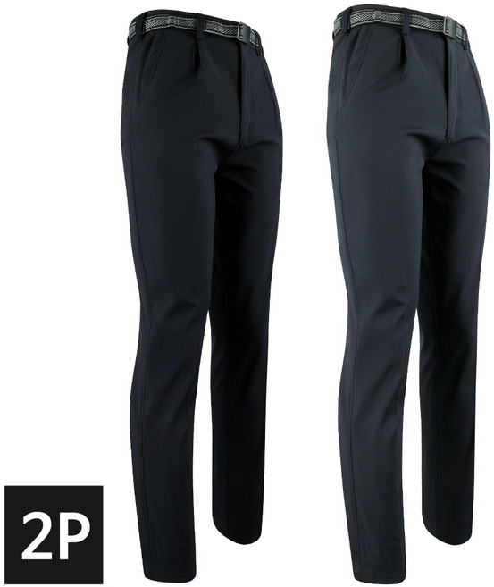 [GTM] 1+1 여름 통기성좋은 아이스 고급 원턱무지바지 28~46사이즈