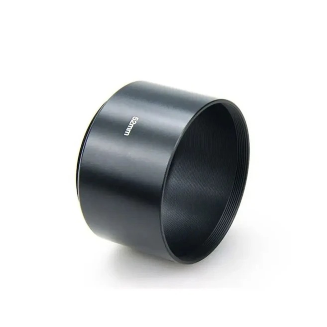 호환 카메라 렌즈 긴 금속 렌즈 후드 렌즈 49mm 52mm 55mm 58mm 62mm 67mm 72mm 77mm, 09 40.5mm