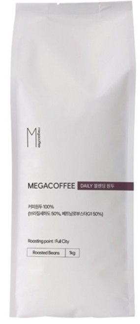 메가커피 데일리 블렌딩 원두 1kg, 1개