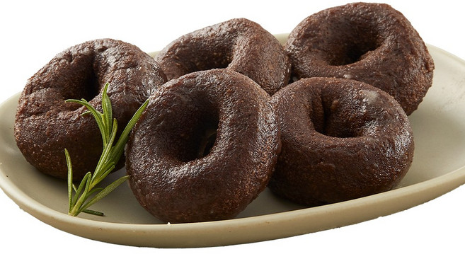 파르팜 미니 도넛 도너츠 30개입 어린이집 사무실 간식, 미니 초코 도넛, 600g, 1개