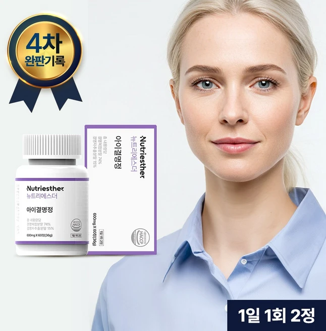 뉴트리에스더 아이결명정, 1개, 60정 - 쿠팡