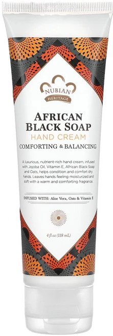 Nubian Heritage 핸드크림 아프리칸 블랙 비누 118ml(4fl oz) 2팩, 1개, 118ml - 쿠팡