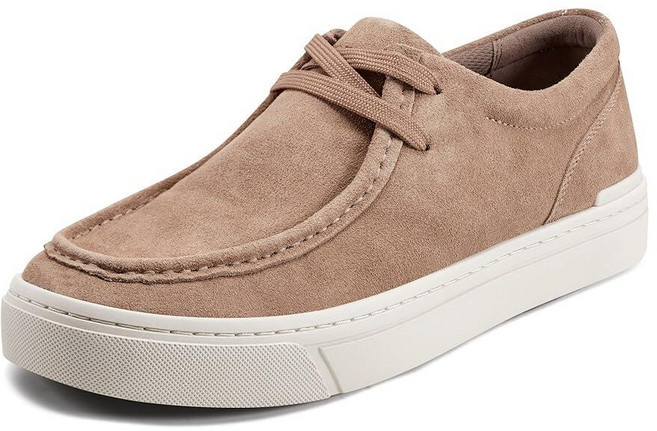 Rockport 남성용 Terell 스니커즈 베이지 스웨이드 9.5