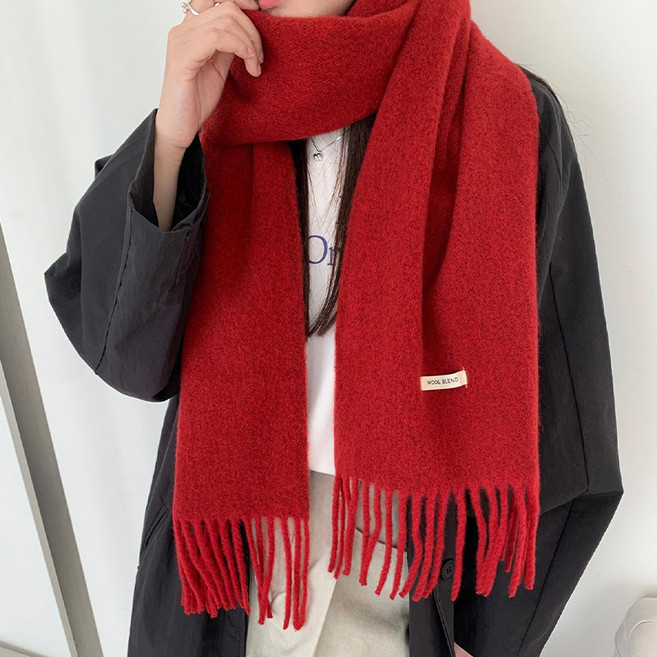 HA.M 겨울 캐시미어 머플러 커플 목도리 남녀공용