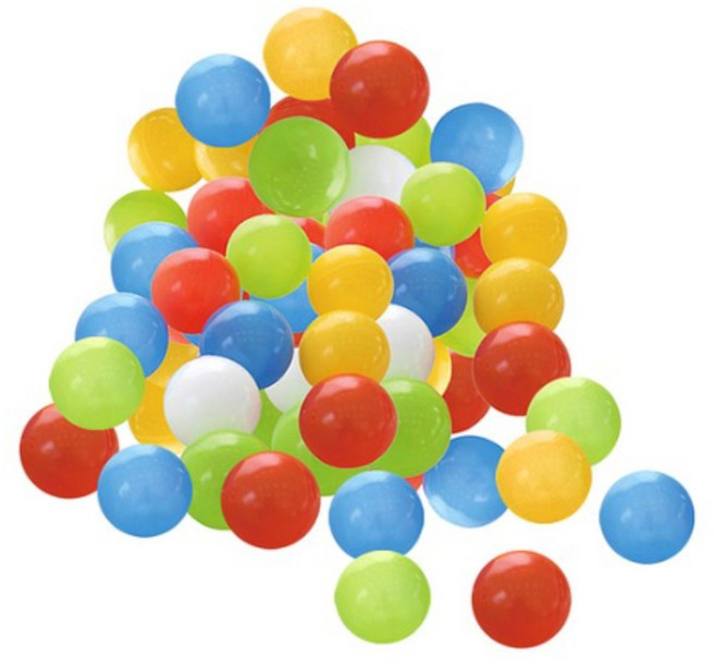 아하토이 아가랑 원색공 볼풀공, 5COLORS, 1세트