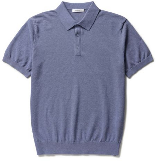 올젠 남성 솔리드 반팔 카라티 ZOF3ET1303