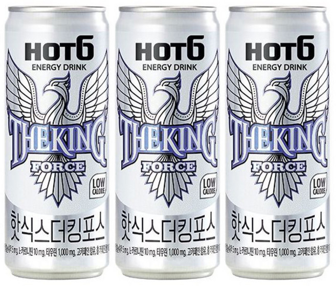 핫식스 더 킹 포스, 355ml, 24개