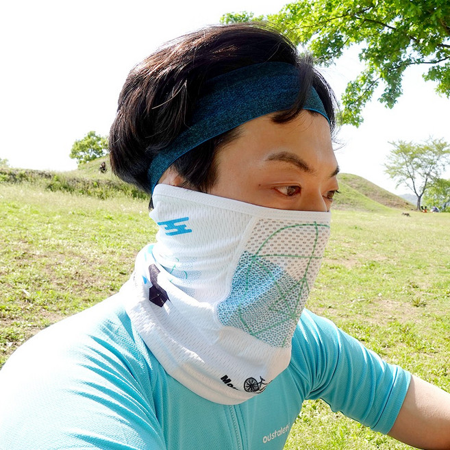 자외선차단 쿨링 C1 매쉬 마스크 자전거 등산 레져 스포츠 냉감 쿨, C1 매쉬마스크-써클라임