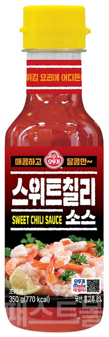 오뚜기 스위트칠리소스, 350g, 1개