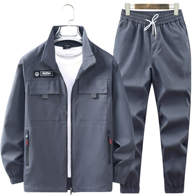 TOPMOX 작업복 상하 세트 춘추 작업복 아웃도어 작업