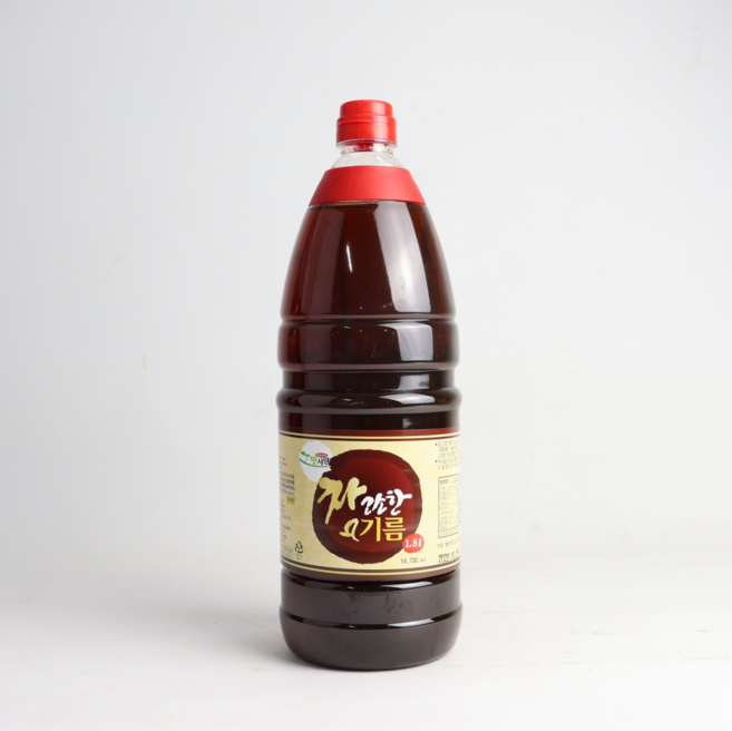 맛사랑 참고소한기름 향기름 참기름대용 1.8L, 5개