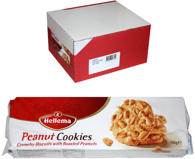 헬레마 피넛 쿠키, 150g, 16개