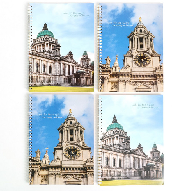 뮤즈 원더풀월드 트윈링 무선연습장 2종x2p, 4개입