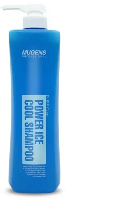 [국내 미용재료 1위] 웰코스 뮤겐스 파워 아이스 쿨 샴푸 1000g/리프레싱, 1kg