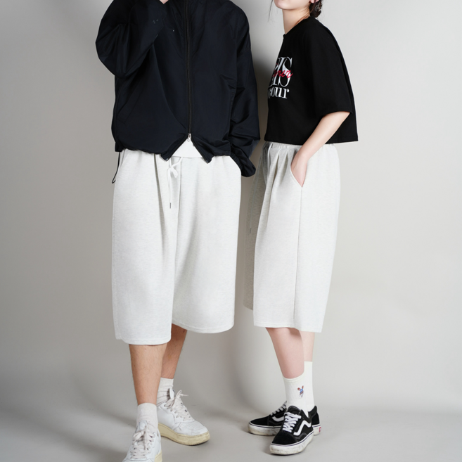 제이제이홈 버뮤다 팬츠 와이드 반바지