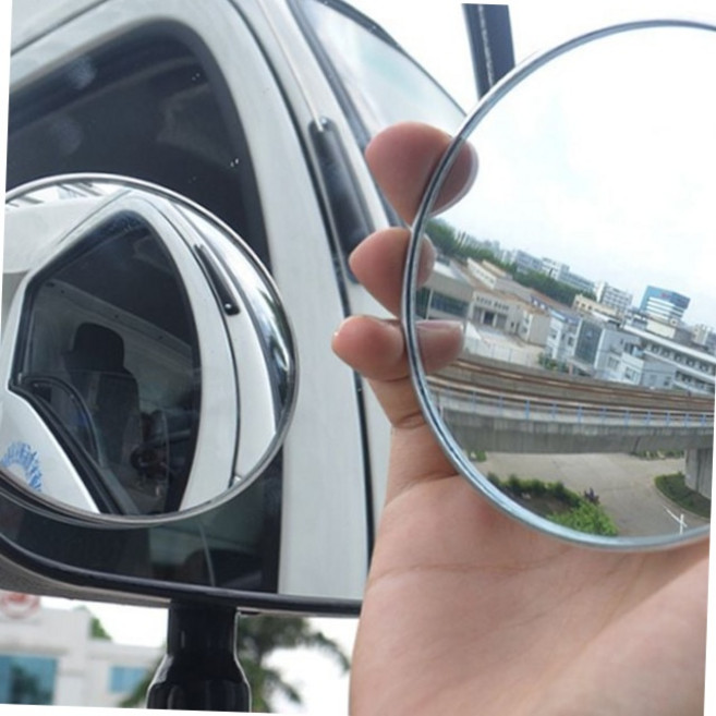 희망 데드존 보조미러 - 90mm 대형 버스 대형화물차 거울 곡면경 사이드