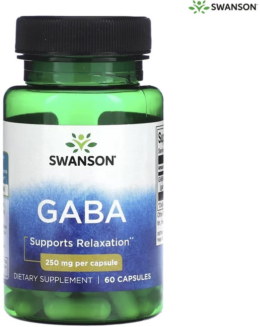 스완슨 가바 250 mg 60캡슐, 1개, 60정 - 쿠팡