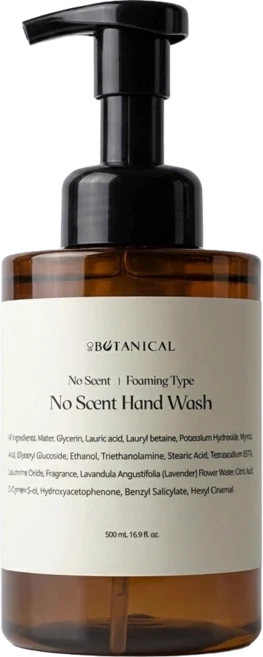 보태니컬 프리미엄 핸드워시 무향 (거품형 안전성분 완벽살균), 1개, 500ml - 쿠팡