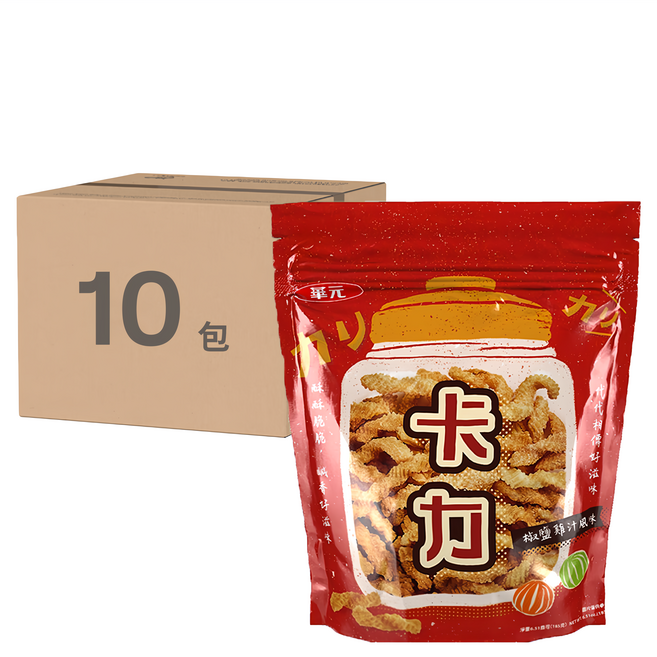 華元 卡力 鹽雞汁風味, 185g, 10包