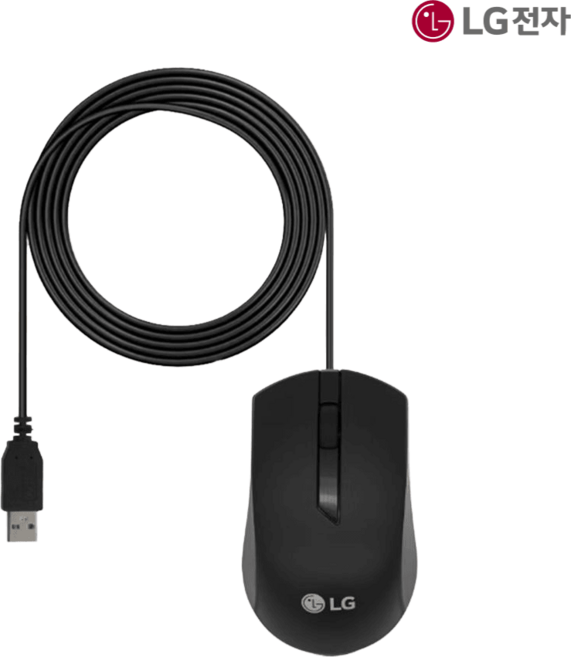 LG 정품 노트북 유선 마우스 AFW73009001, 1개