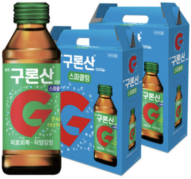 영진 구론산 스파클링 선물세트(2박스/총40병임), 40개, 150ml