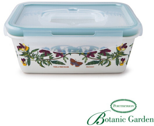 [포트메리온] 직사각밀폐용기(특대) 1EA 썬플라워(BG), 2.4L, 1개