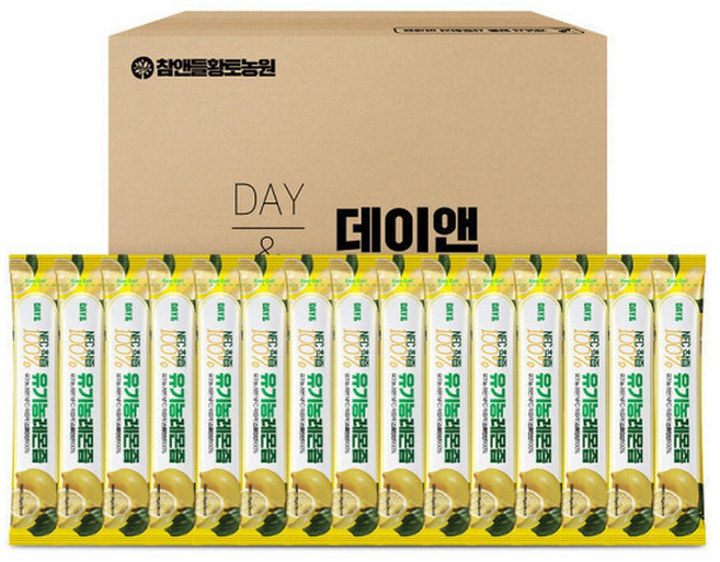 로웰팜 유기농 % 레몬즙 포 [벌크포장], 20g, 100개