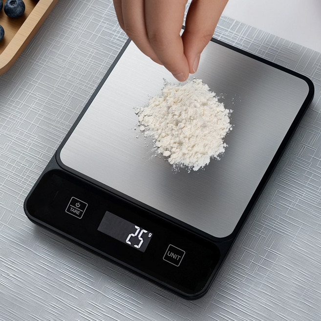 데일리쿡 주방 저울 베이킹 식품 고정밀 방수, 1개, kc700