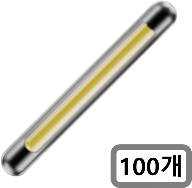 리얼세이지 케미라이트 막대찌, 100개