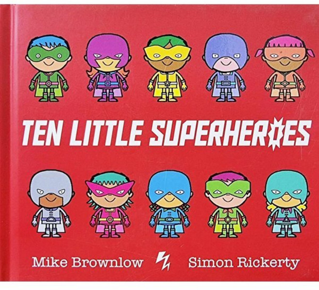 Ten Little Superheroes Board Book, Orchard Books