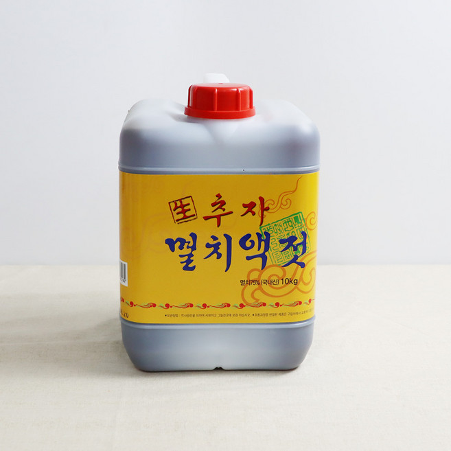 [모든반찬] 생추자 멸치액젓(국내산) 10kg, 1개