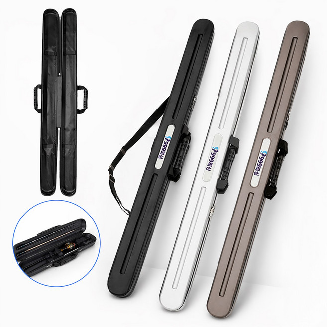 999피싱 슬림 하드케이스 루어 로드 낚시 케이스 낚시대 가방, 블루