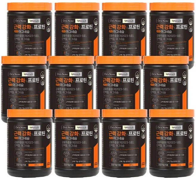 팔레오 근력강화 산양유프로틴, 245g, 12개 - 쿠팡