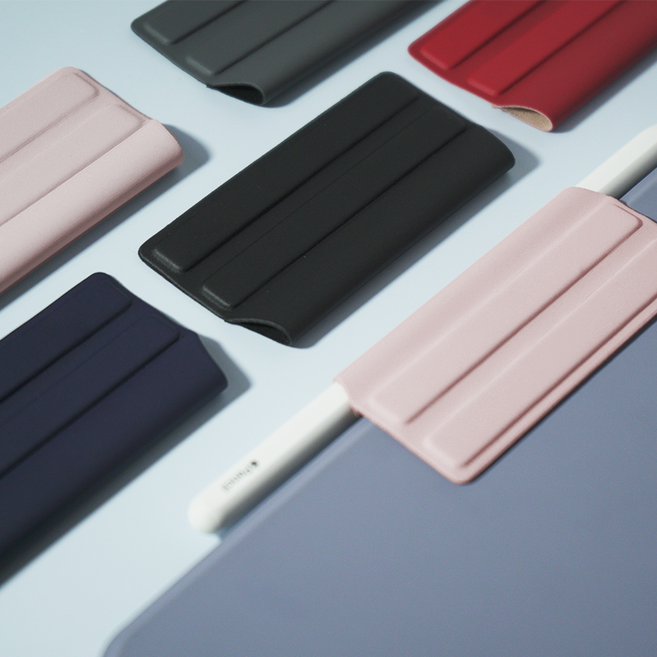 인라인 애플펜슬 케이스. 1세대 / 2세대 / 프로 전용 무선충전 마그네틱 펜슬홀더, 미드나잇블루, 1개