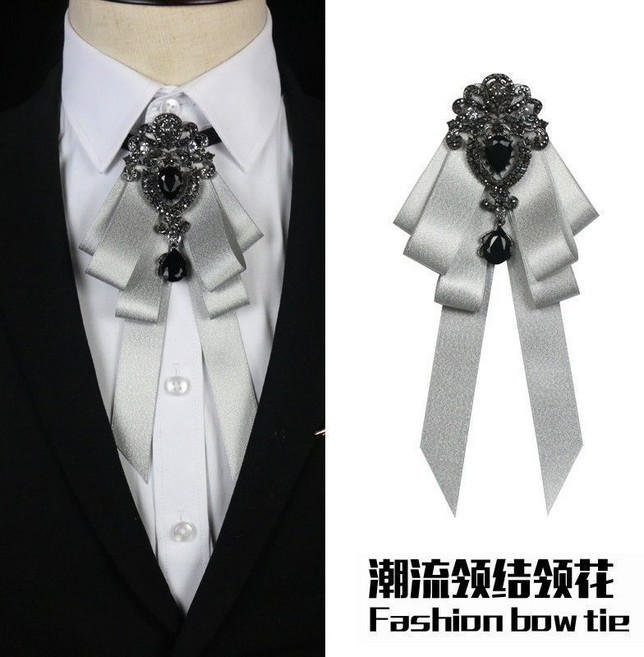 複古氣質領結領花男女通用職業服裝配飾