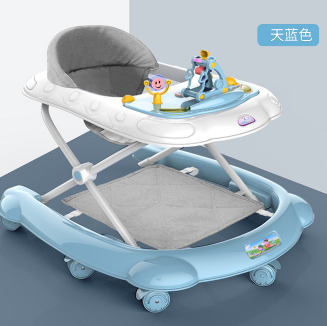 다기능 아기 보행기 유아용 보행기, A, 핑크, 1개