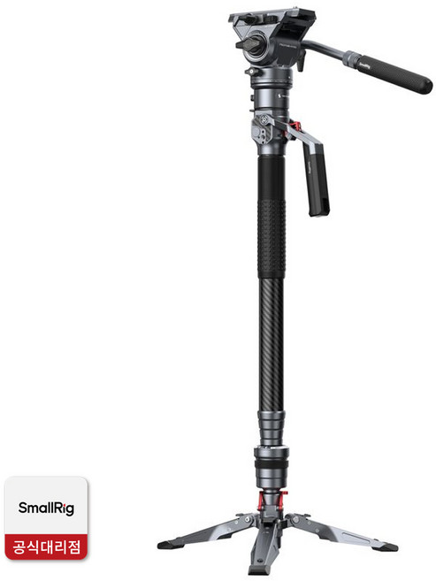 스몰리그 5565 유압 카본 파이버 비디오 모노포드, 1개, SR5565