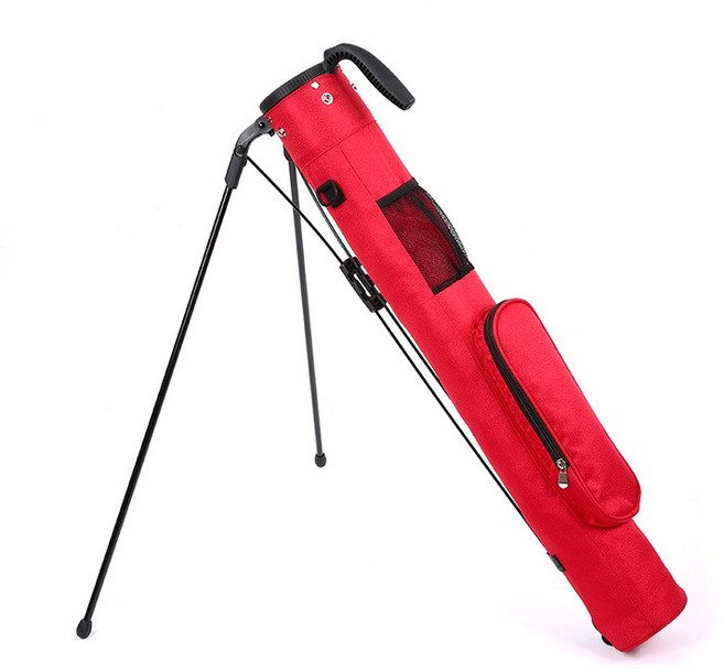 SSV高爾夫 支架球袋, 紅色 請用宅配通, 1個