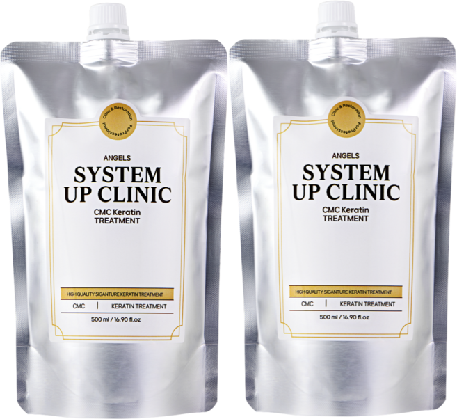 신데렐라 클리닉 모발 영양제 상한 머리 복구 미용실 복구팩 극손상용 헤어트리트먼트1+1, 500ml, 2개