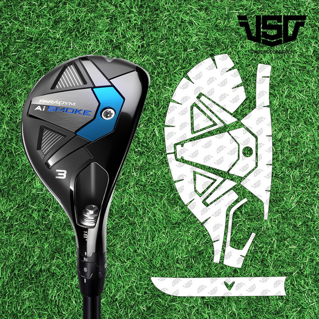 캘러웨이 AI 스모크 유틸 골프채 호환 골프채 보호필름, 18도, 유광, 1개