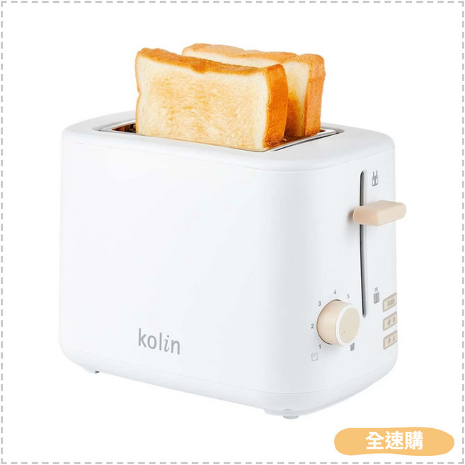 Kolin 歌林 厚片烤麵包機 KT-LN308